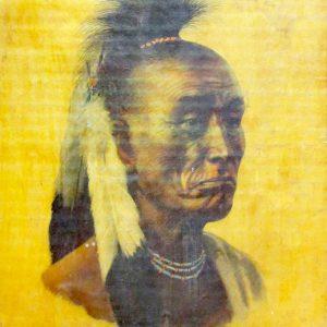 INDIANS IN CANADA: IROQUOIS by A. Sherriff Scott, 10"x12"