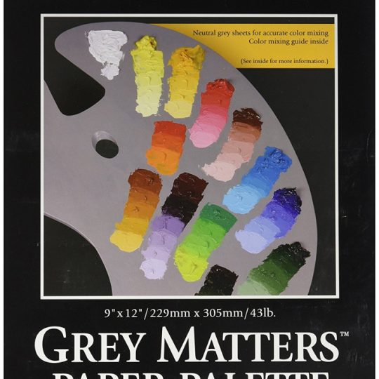 Grey Matters Paper Palette 9x12" 50 Sheets