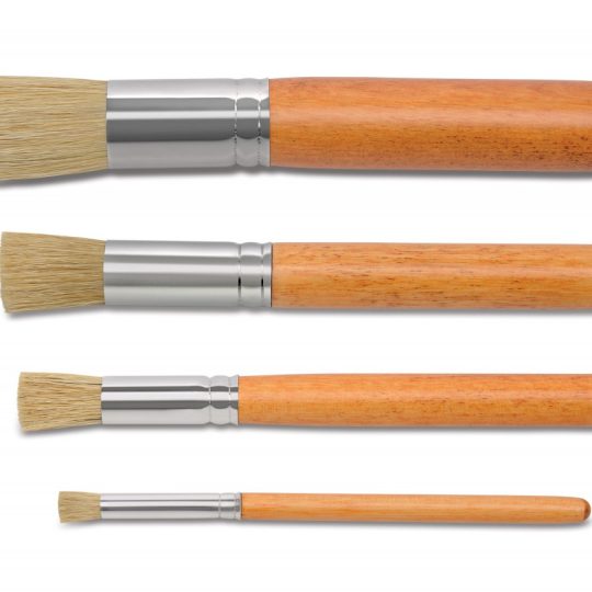 Natural Acrylic Brushes