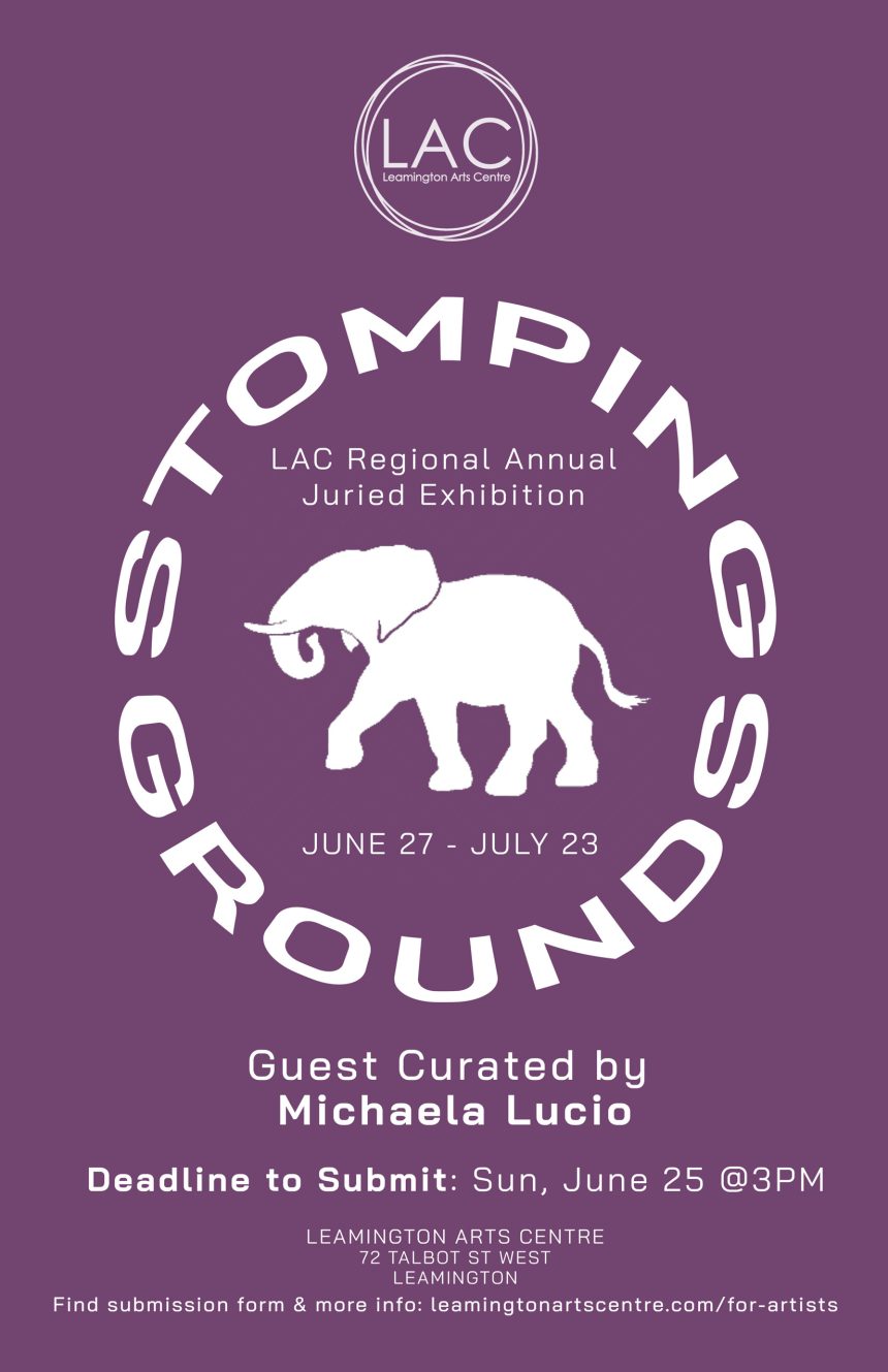STOMPING GROUNDS: call for submissions