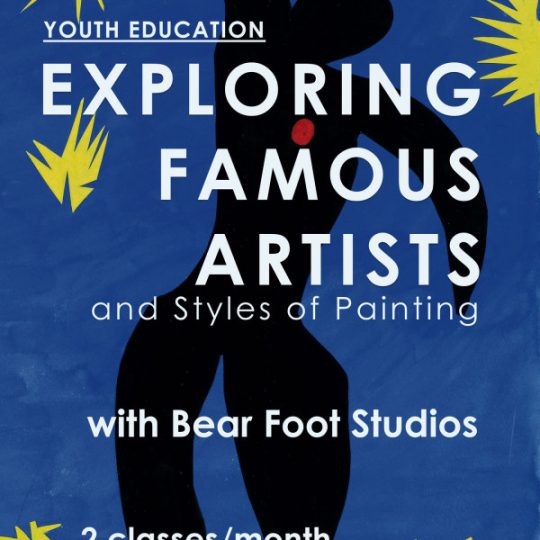 Ticket: Exploring Famous Artists and Styles of Painting: Youth Learning