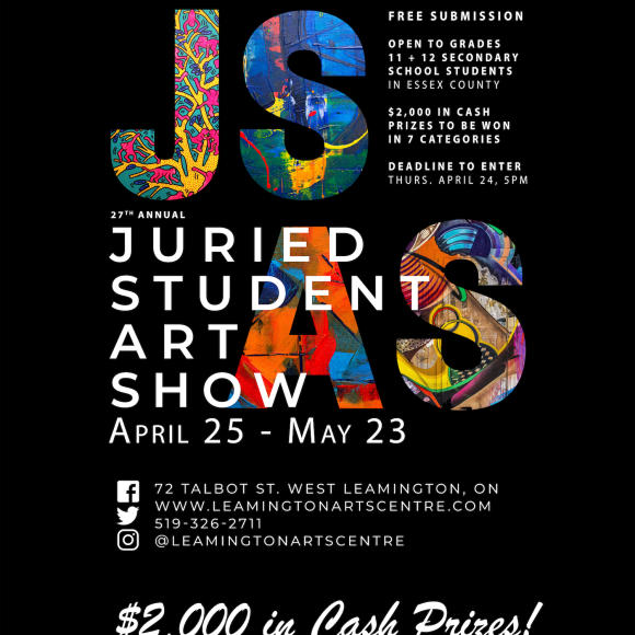 Juried Student Art Show 27 Entry Poster 24x36 LR 27th Annual Juried Student Art Show
