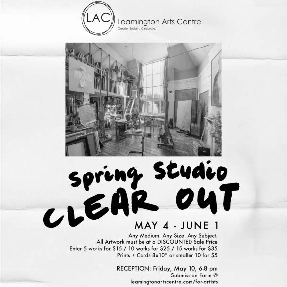 Spring Studio Clear Out