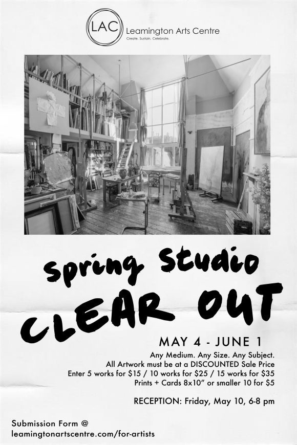 Spring Studio Clear Out Show