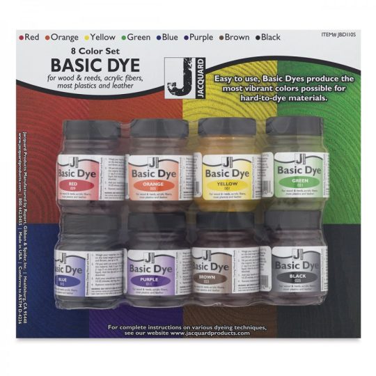 Basic Dye Set 8 Colour Sampler 0.5oz