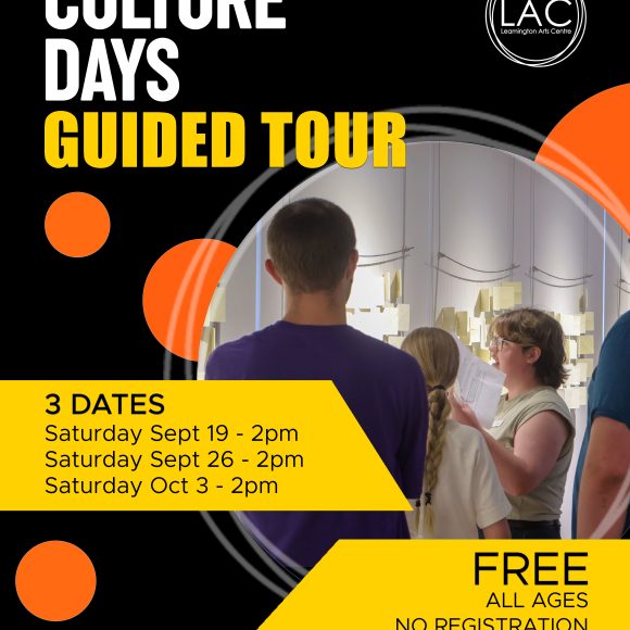 Culture Days: Free Drop-in Guided Tour