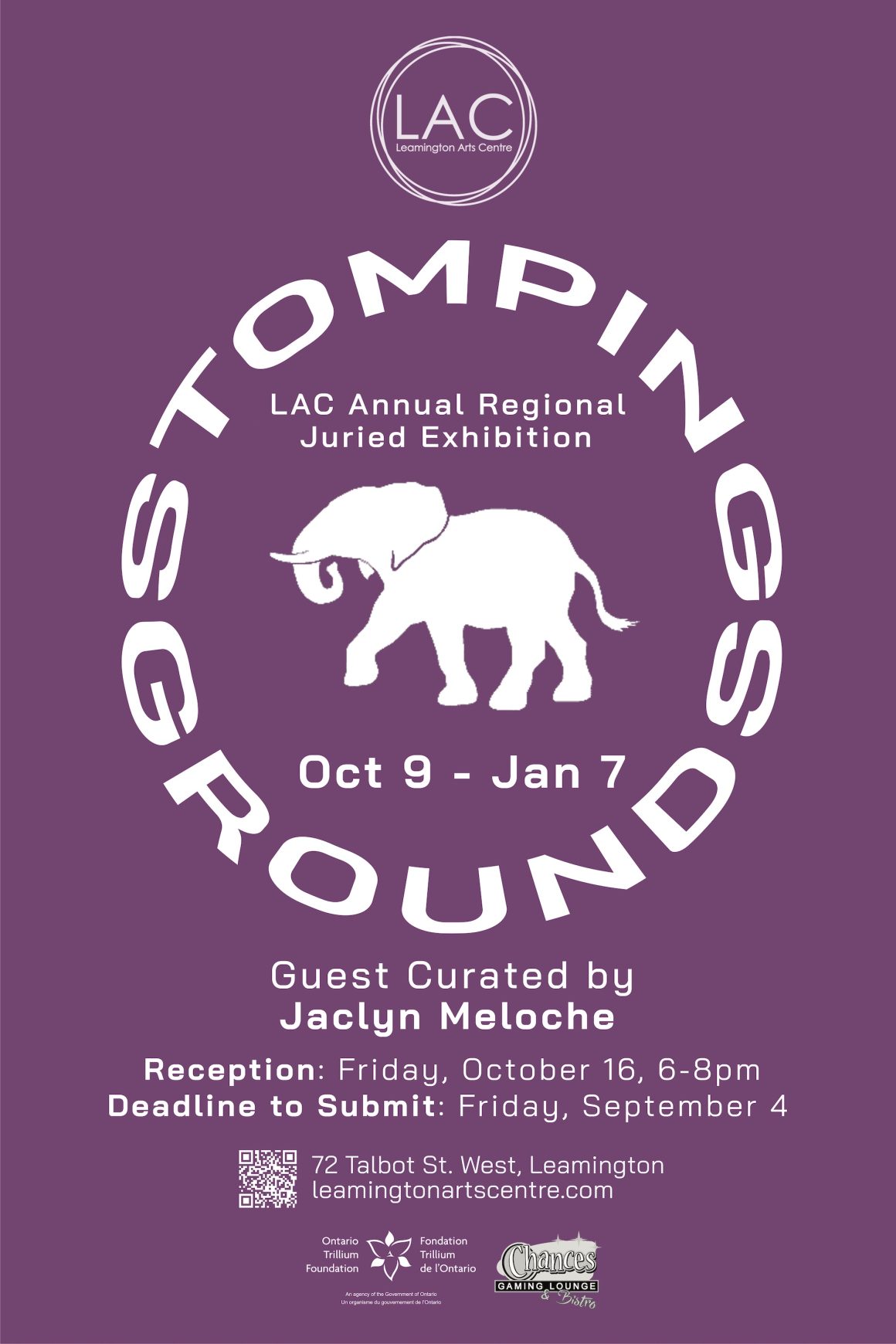Stomping Grounds: Annual Regional Juried Exhibition