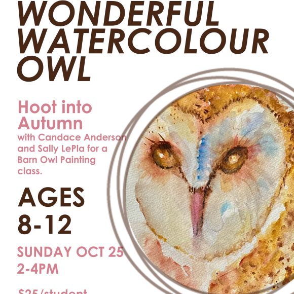 v2 -Owl Painting Palette Play: Wonderful Watercolour Owl