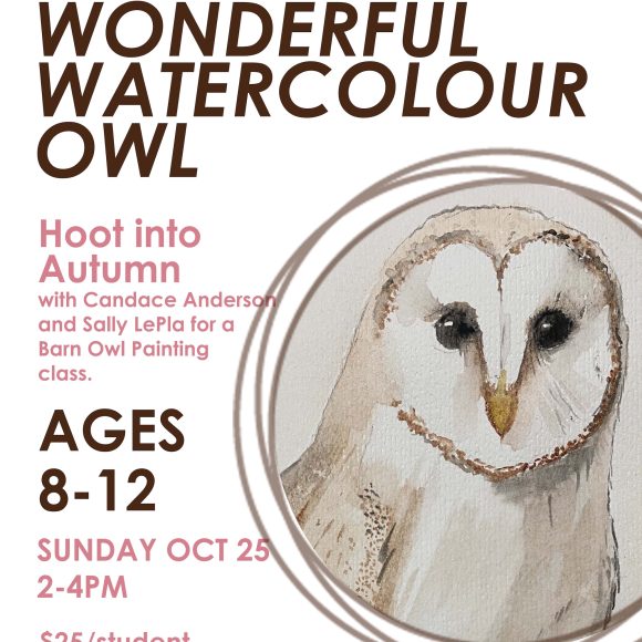 v3 -Owl Painting Palette Play: Wonderful Watercolour Owl